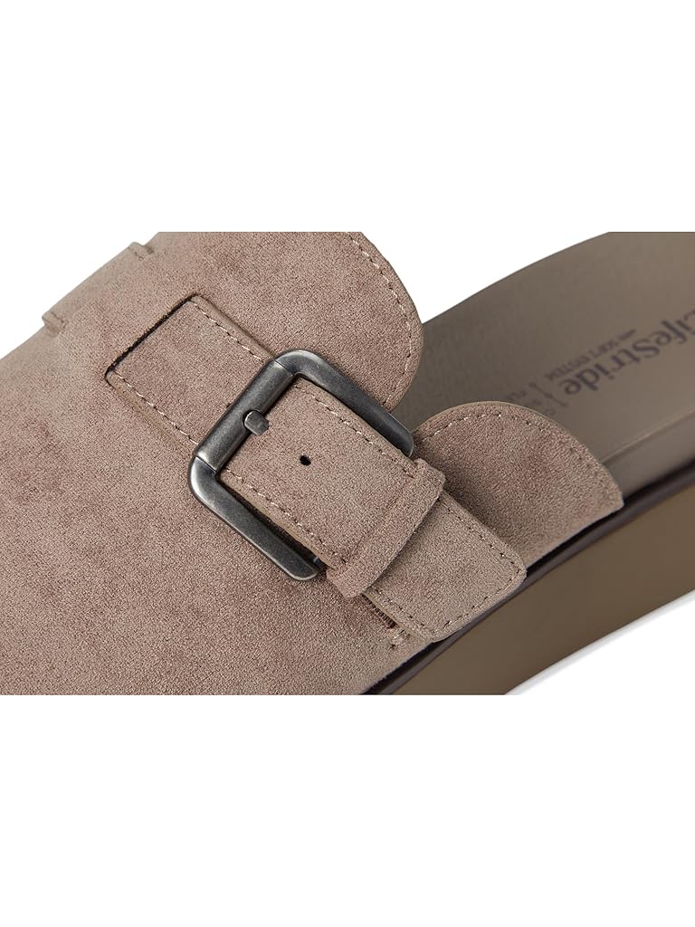 Taupe LifeStride Gillian-clog Mule/Clog Shoes