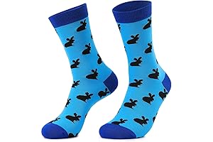 Hop On By Funny Adult Novelty Socks