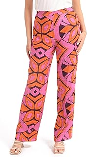 بنطلون تينسيل للنساء متعدد الألوان من كارينا