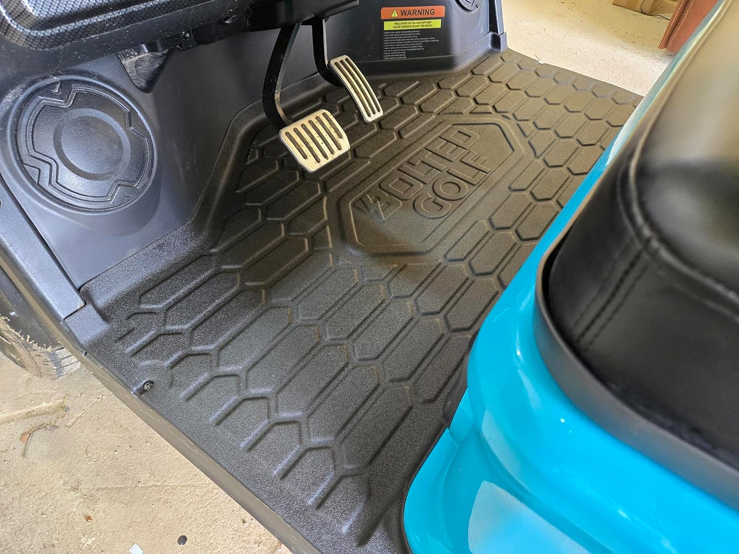 2025 Evolution Ranger D5 Golf Cart Mat Set 99637S