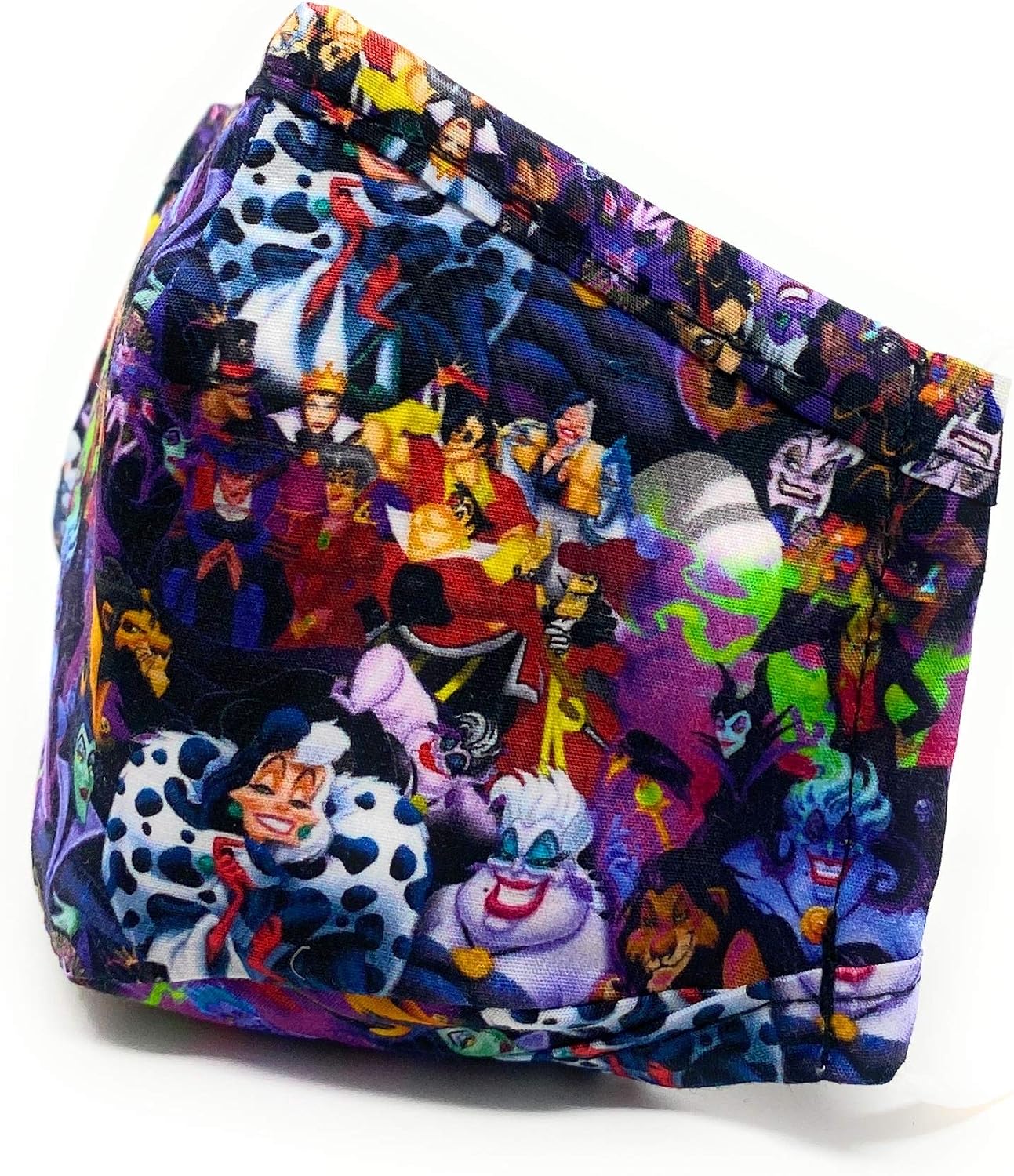 Villains Movie Theme Park ADULT Face Mask for Big Kid Teen Men Women