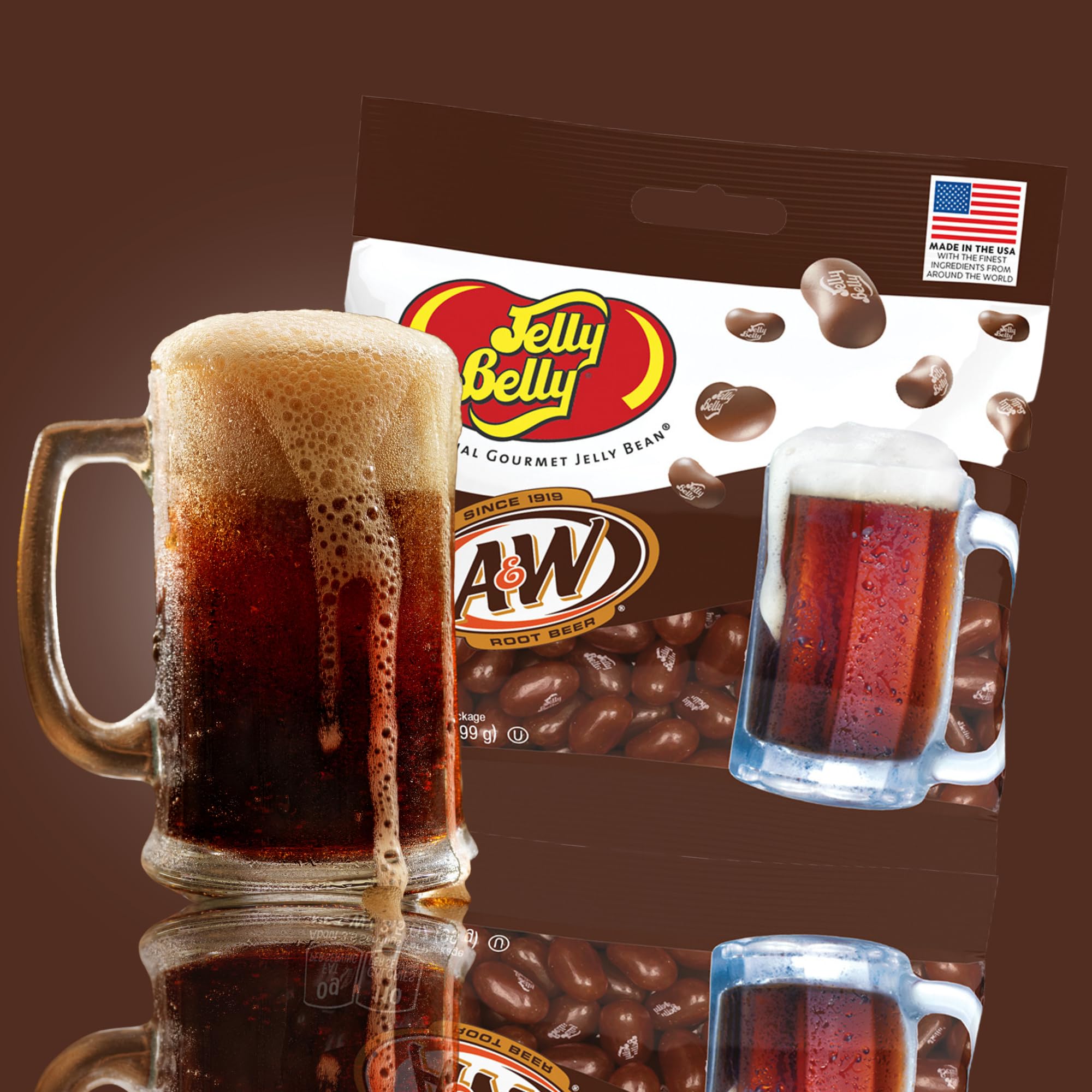 Amazon.com : Needzo Root Beer Flavored Jelly Beans, Soda Candies