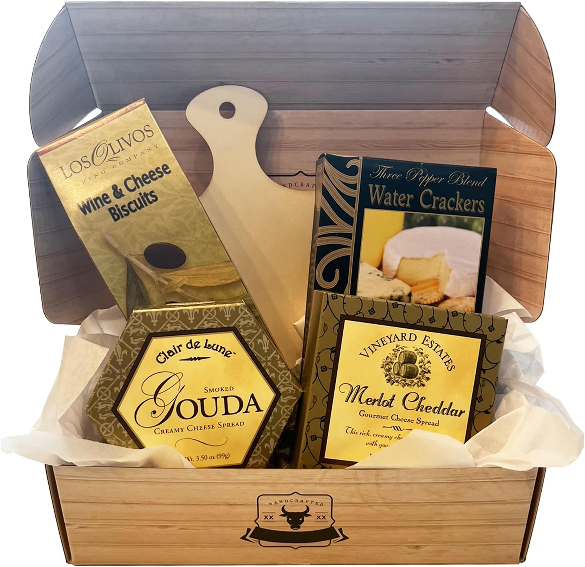 Father's Day Cheese and Cracker Gift Box Charcuterie