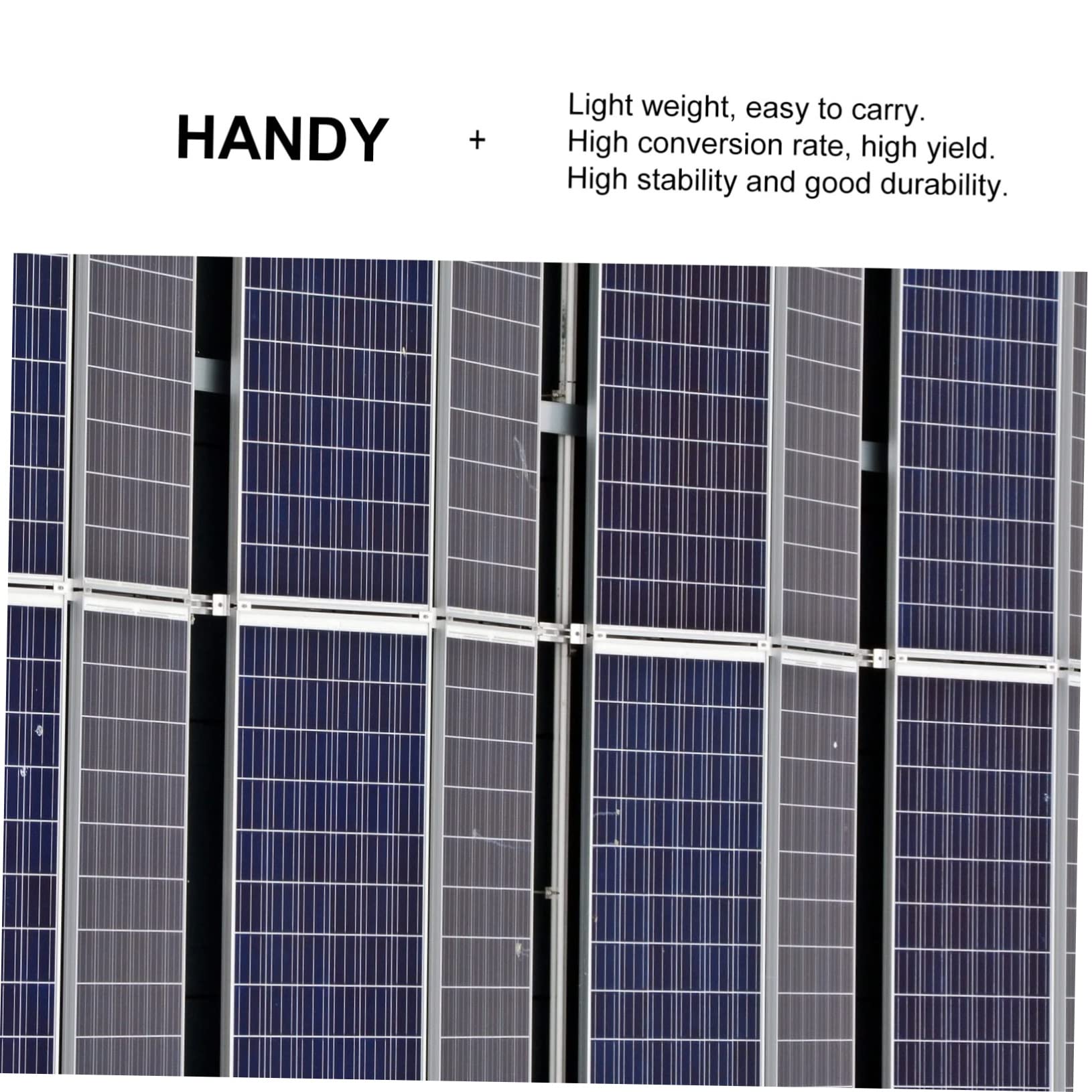 Happyyami Kits De Paneles Solares Panel De Solar Para Exteriores Panel Solar Monocristalino Fuente De Alimentacion De Emergencia
