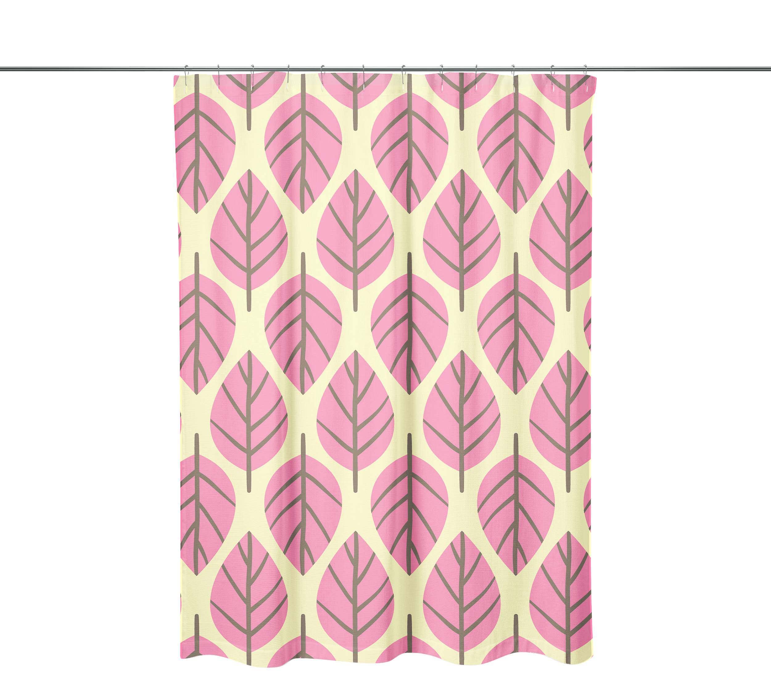 Bonamaison Shower Curtain, Polyester, Multicolor, 150x200