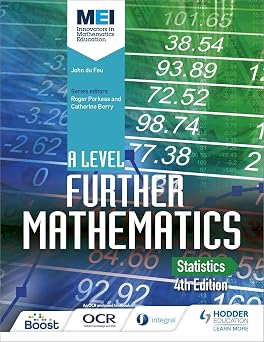 MEI A Level Further Mathematics Statistics-Wow! eBook