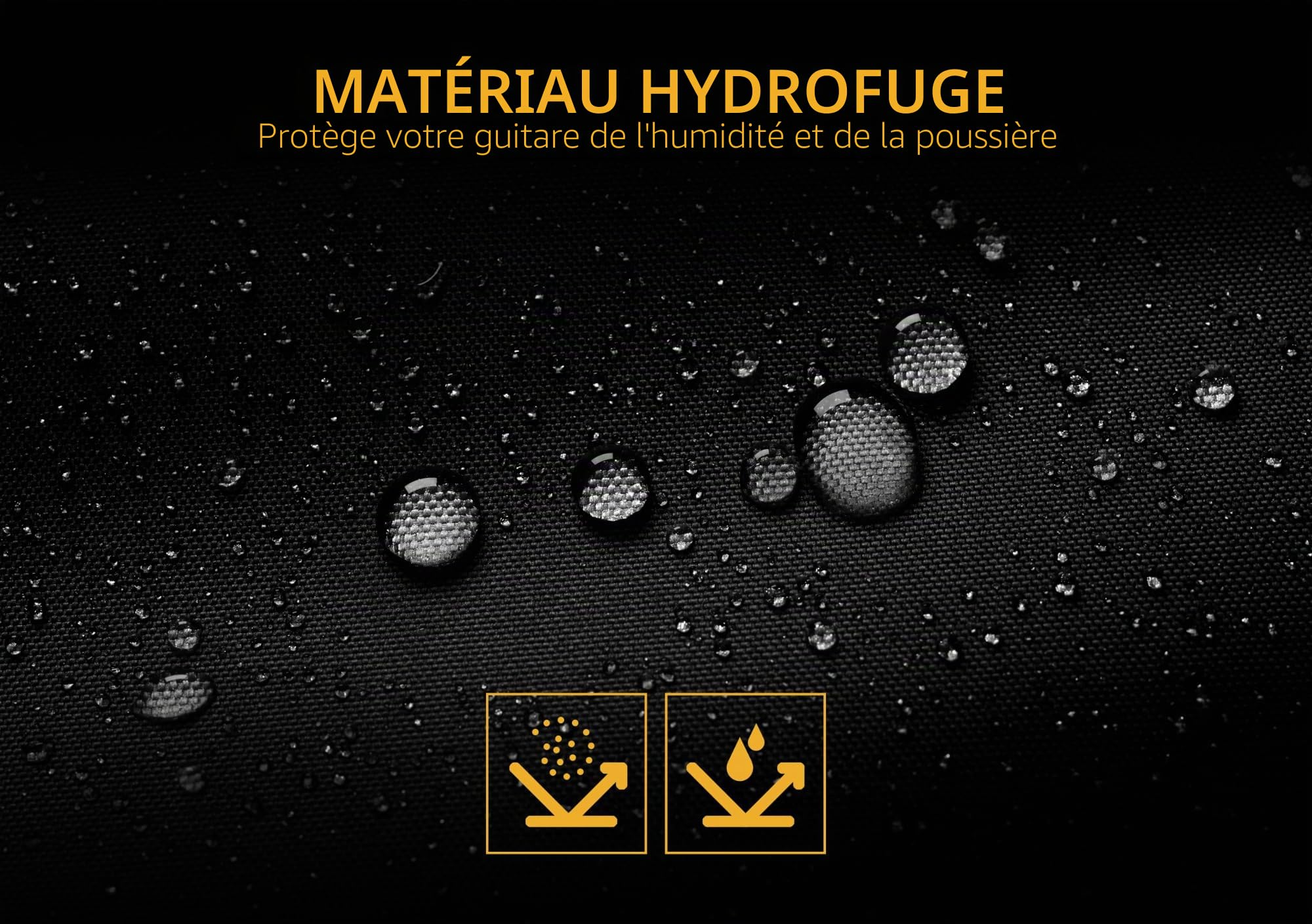 Rocktile EGSCR-1122BK Softcase Guitare Électrique - Étui léger maniable pour Toutes Les Guitares électriques courantes