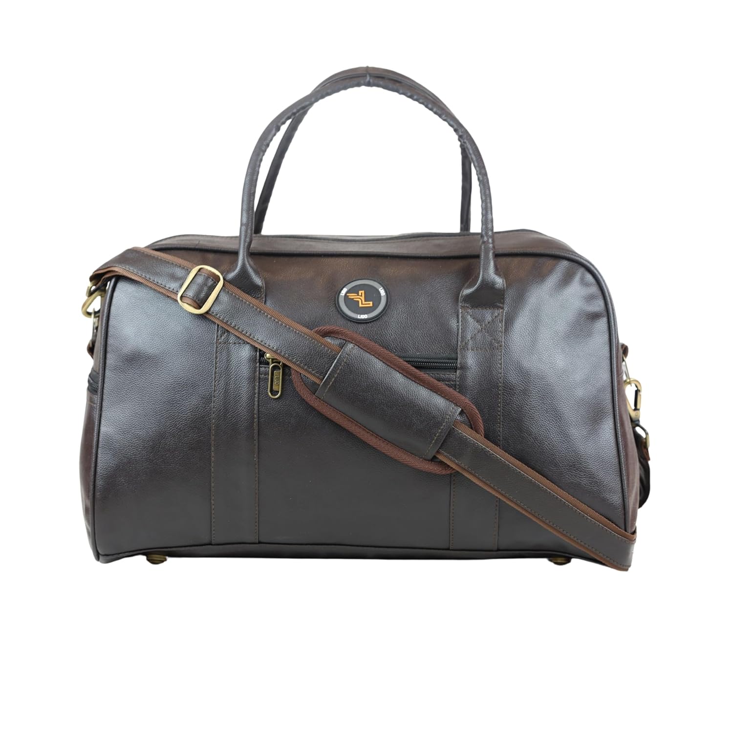 LIGO PU Duffel Bag | Duffel Bag for Travel | Duffel Luggage Bag for Travel 45 Liters | Bags for Men and Women | brown LIGO PU Duffel Bag | Duffel Bag for Travel | Duffel Luggage Bag for Travel 45 Liters | Bags for Men and Women | brown