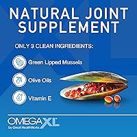 Vista 5 de Suplemento Omega XL saludable para las articulaciones con omega 3 y 30 ácidos grasos esenciales, en 120 cápsulas