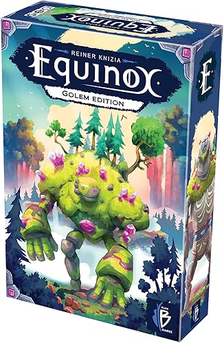Plan B Games Equinox Golem Edition - Juego de mesa - Apuestas estratégicas y juego de cartas con poderes únicos de Golem. Divertido juego familiar