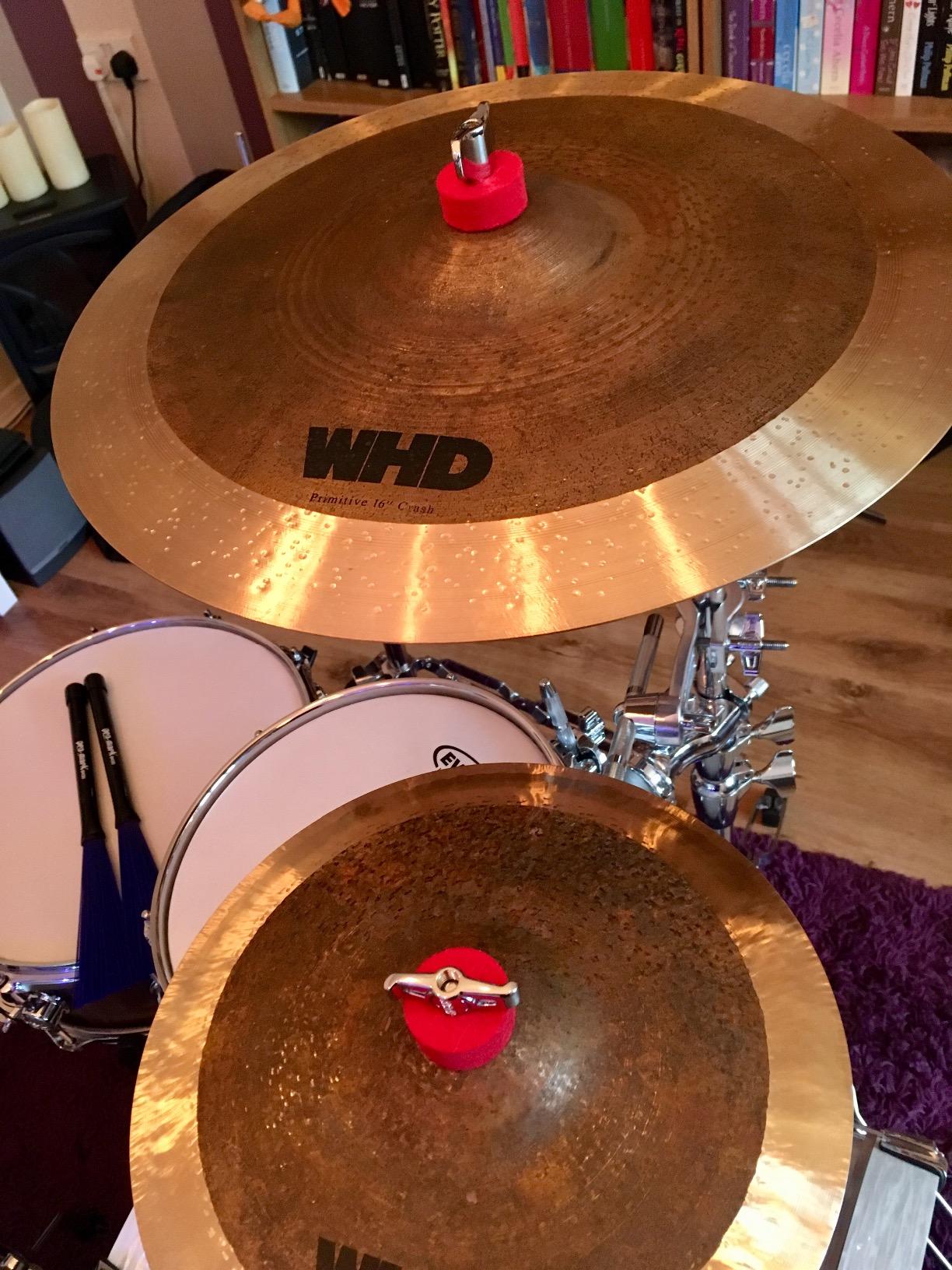 Red Cymbal Felts by RockSolid Drums 12 PACK Amazon.co.uk Musical