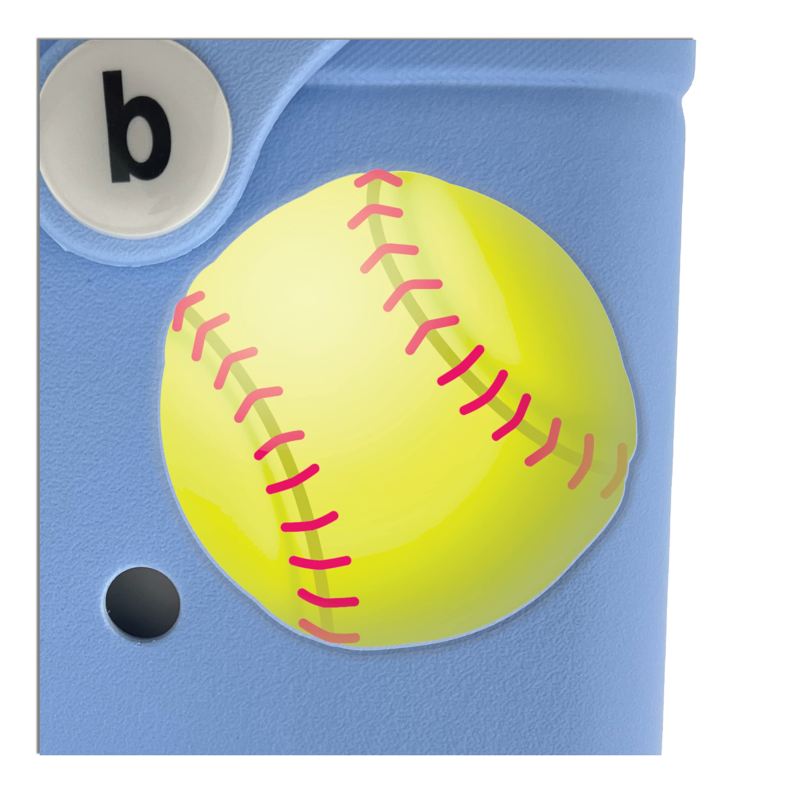 BOGGbeansSports Charm for Bogg Bag, Simply Southern Totes, and Similar Styles. Acrylic 3" Sports Charm Accessories for Beach Totes