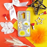 Vista 6 de BulbaCraft 100 piezas de pequeños adhesivos de sol brillante, adhesivos y calcomanías de sol para portátiles y botellas de agua, calcomanías