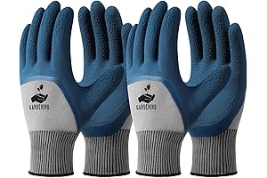 Trifabricy Garden Gloves 6 Pairs for Men and Women: Protective and Breathable Gardening Apparel