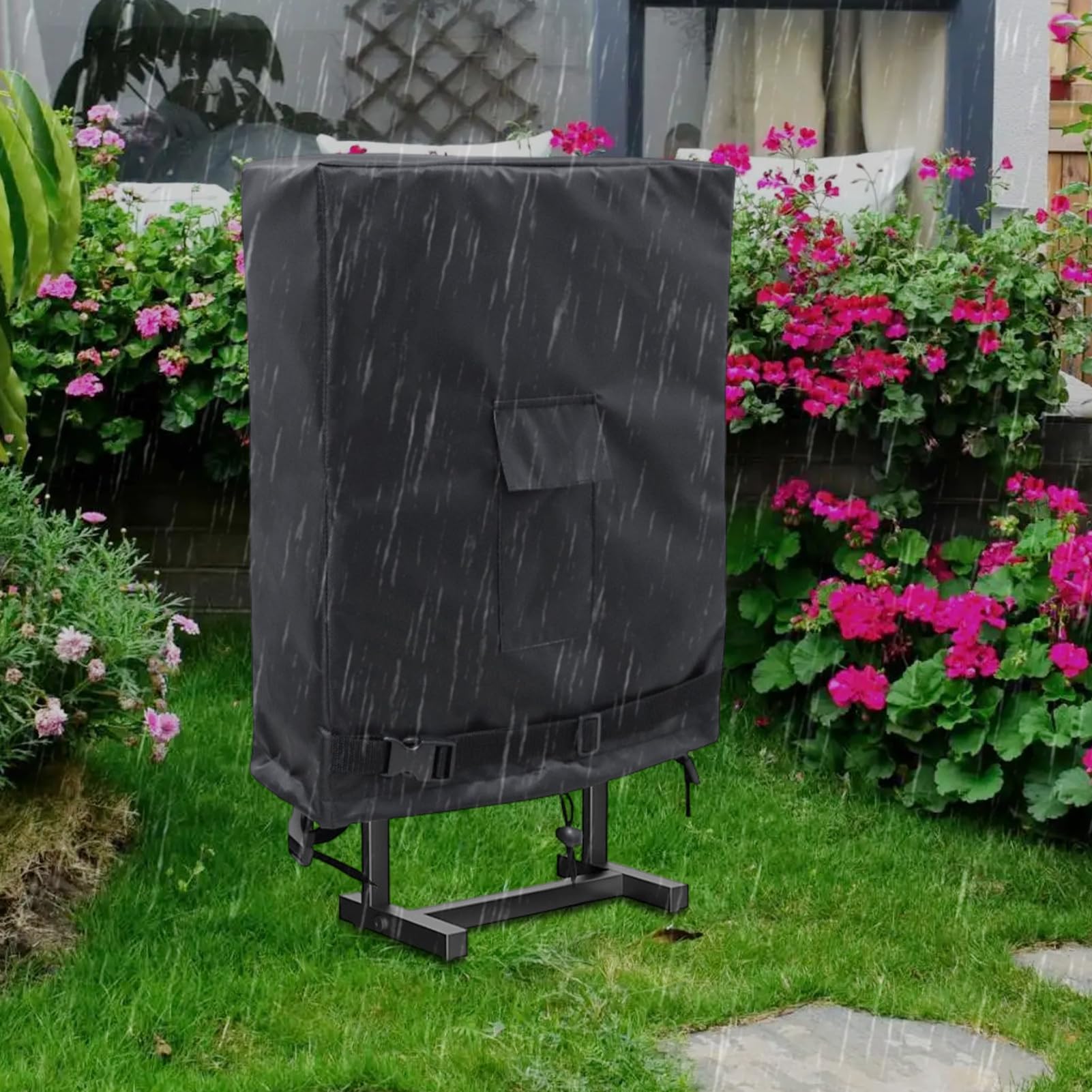 Fundas de manguera a prueba de polvo para uso en exteriores, protector de soporte de manguera para patio, invernadero, camping, granja y resistente a la intemperie