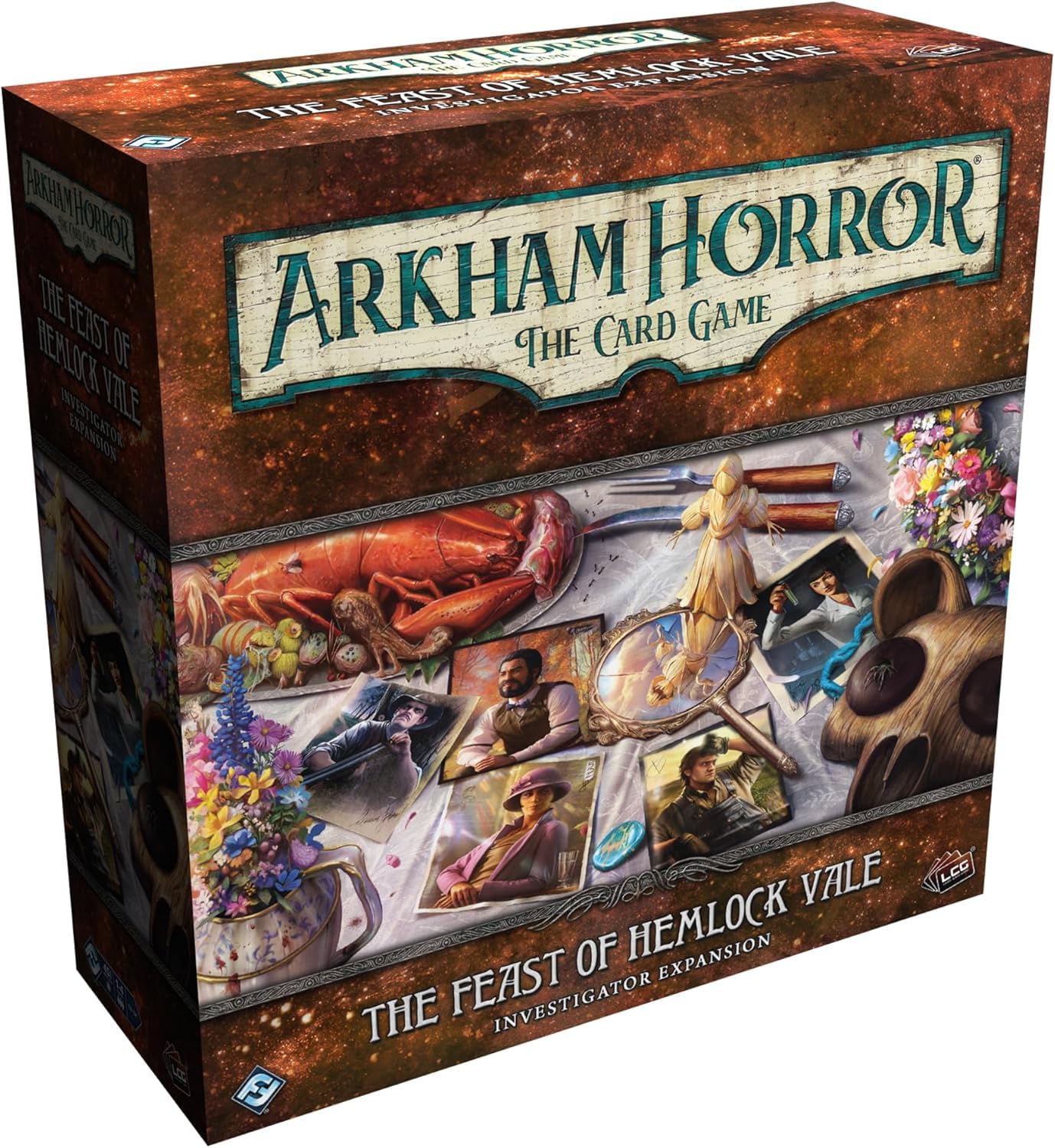 Fantasy Flight Games | Arkham Horror: The Feast of Hemlock Vale Investigator Expansion | Cooperative Card Game | Ages 14+ | 1-4 Players | 1-2 Hours Playing Time