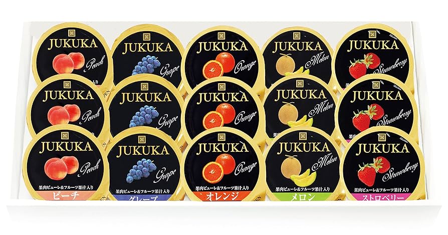 果物 No 15 Amazon.co.jp: 金澤兼六製菓 15個熟果ゼリーギフトJKR-15
