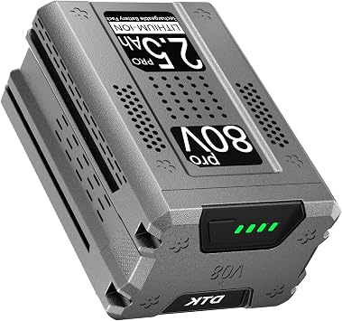DTK Replacement for Greenworks 80V Battery Ion Cordless Power Tools 80 Volt Batteries 2500mAh