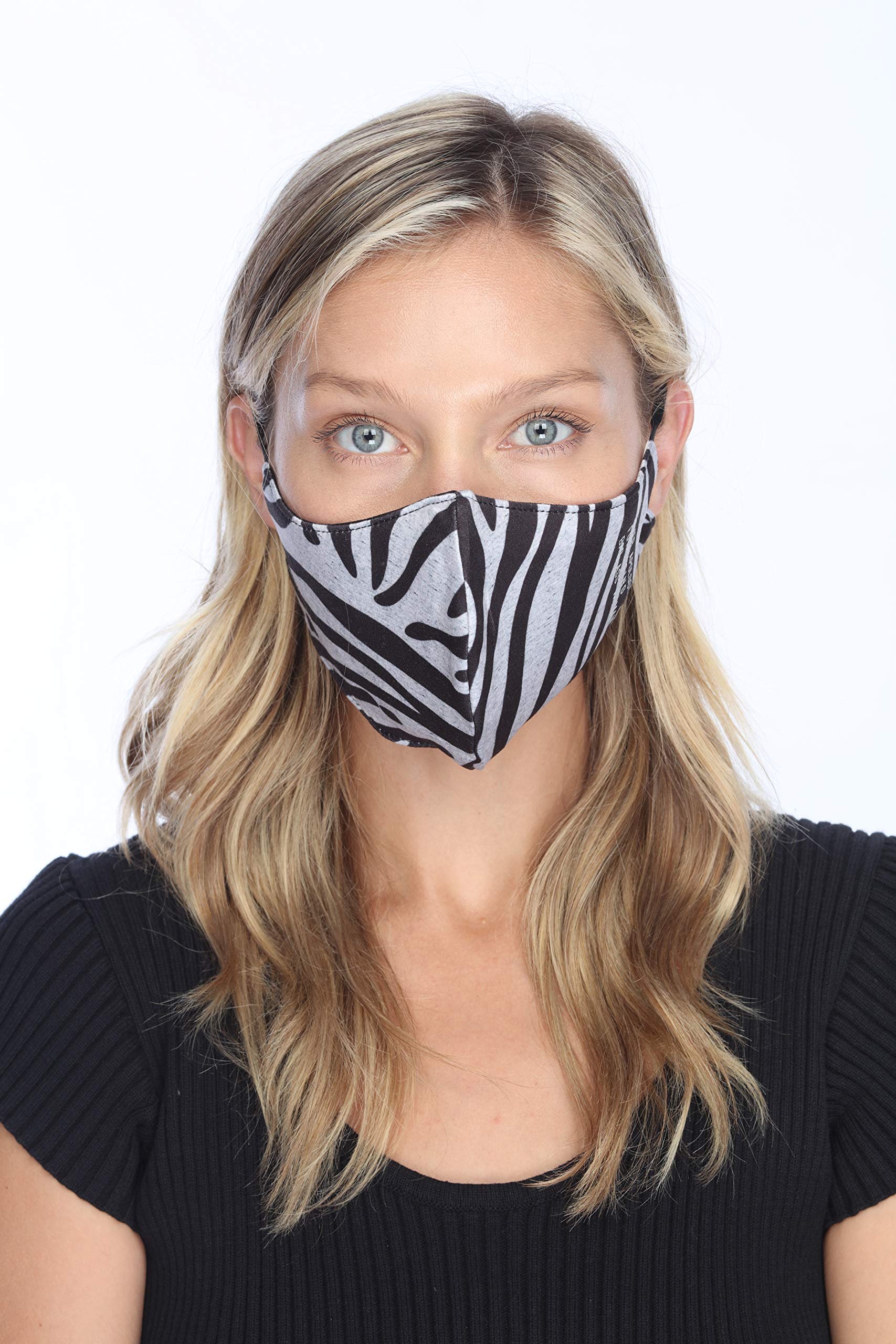 PJ Harlow Face Mask, Black, Large, Black, L