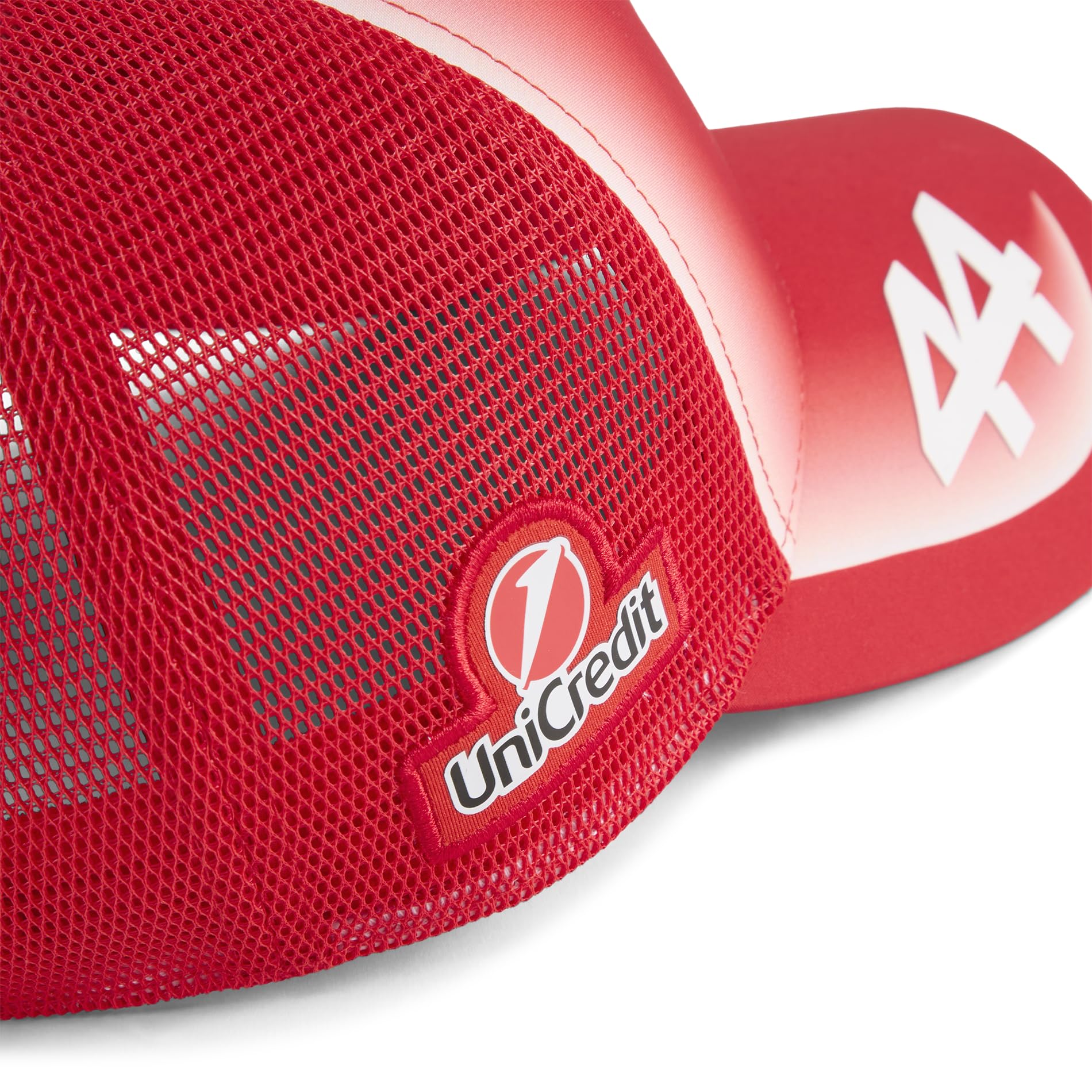 PUMA Scuderia Ferrari F1 2026 Cappellino Trucker Bambino Lewis Hamilton - Rosso - Taglia Unica