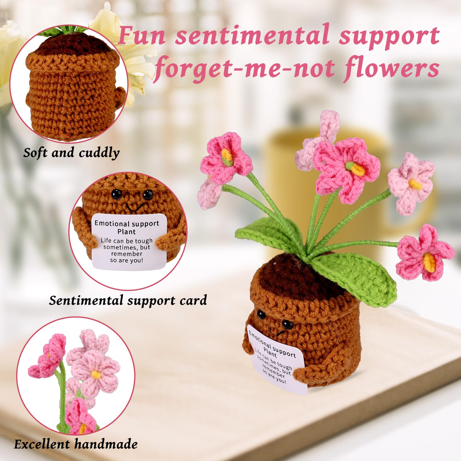 TOYMIS Emotional Knitted Flower - Image 3