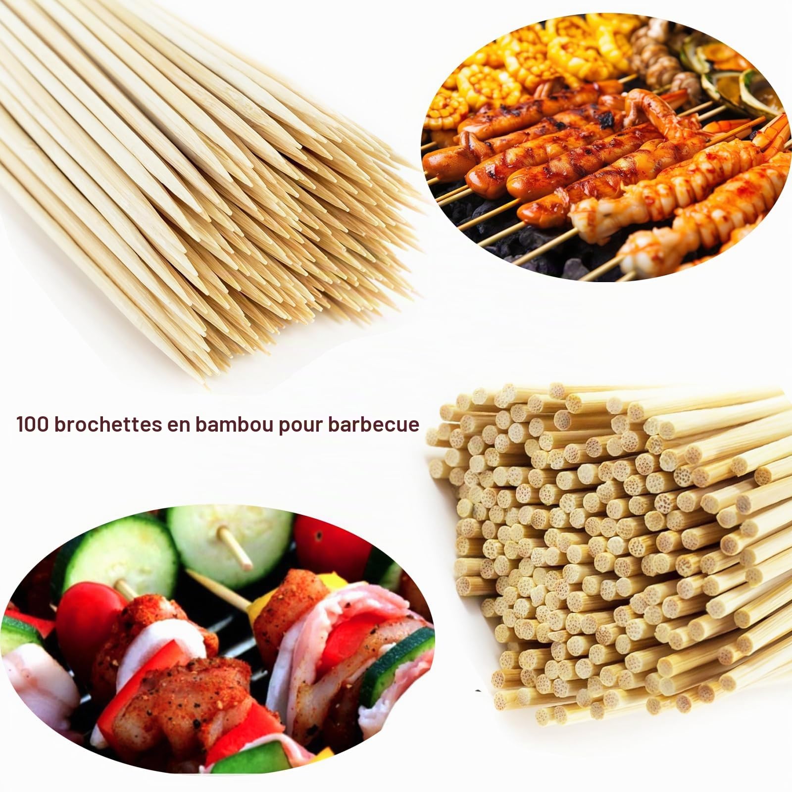 Kit Accessoires Barbecue INOX 21PC Ustensiles Barbecue Professionnels