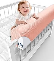 Vista 12 de Protector de parachoques para riel de cama, acolchado de rieles de cama de hospital, protectores de parachoques para camas altas y literas, espuma
