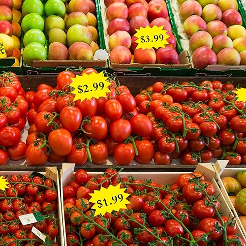 Miniatura 7 de HMIEPRS 200 letreros de neón fluorescente con forma de estrella y explosión de estrellas, ideales para la venta de tiendas, venta al por menor,