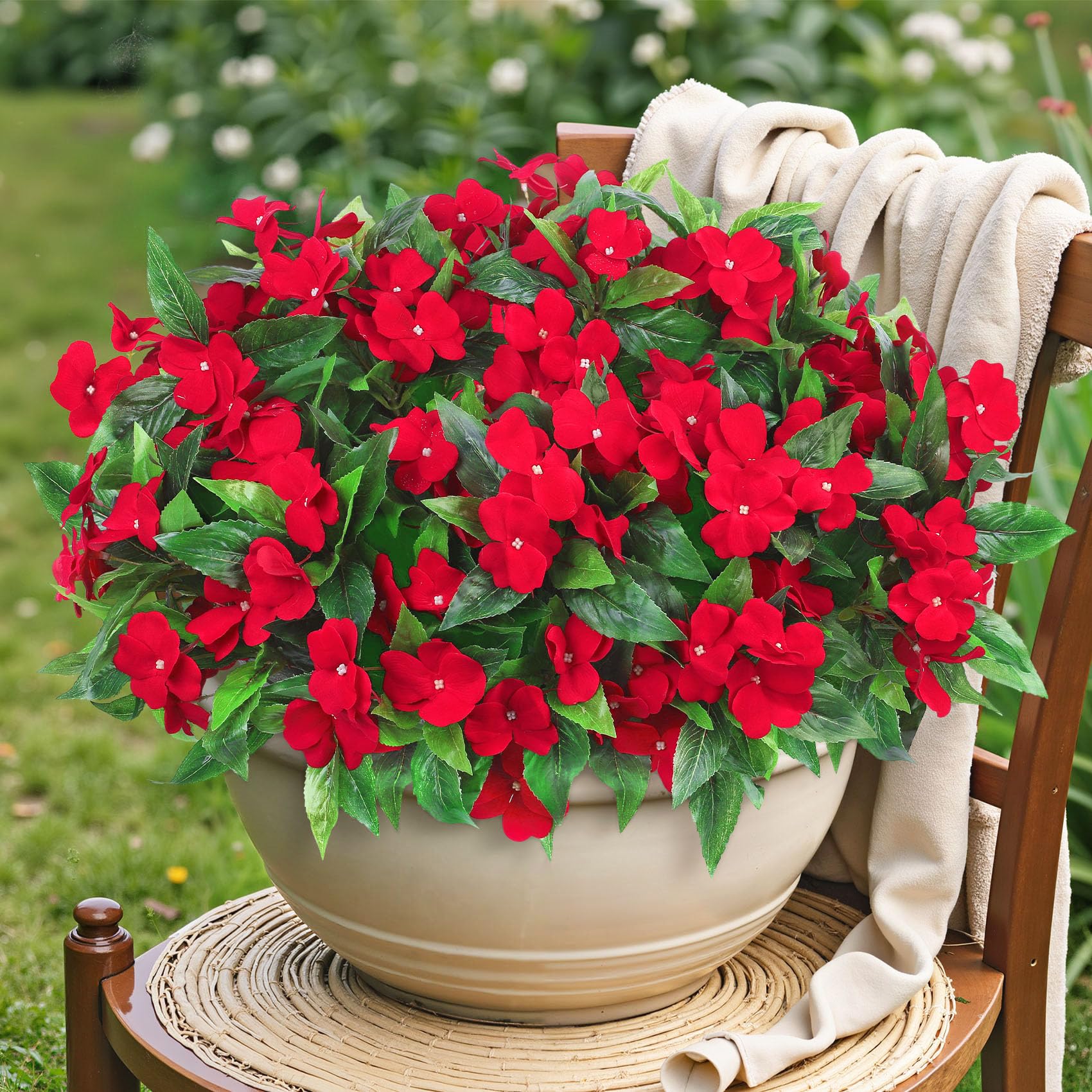 Ouddy Decor Artificial Impatiens