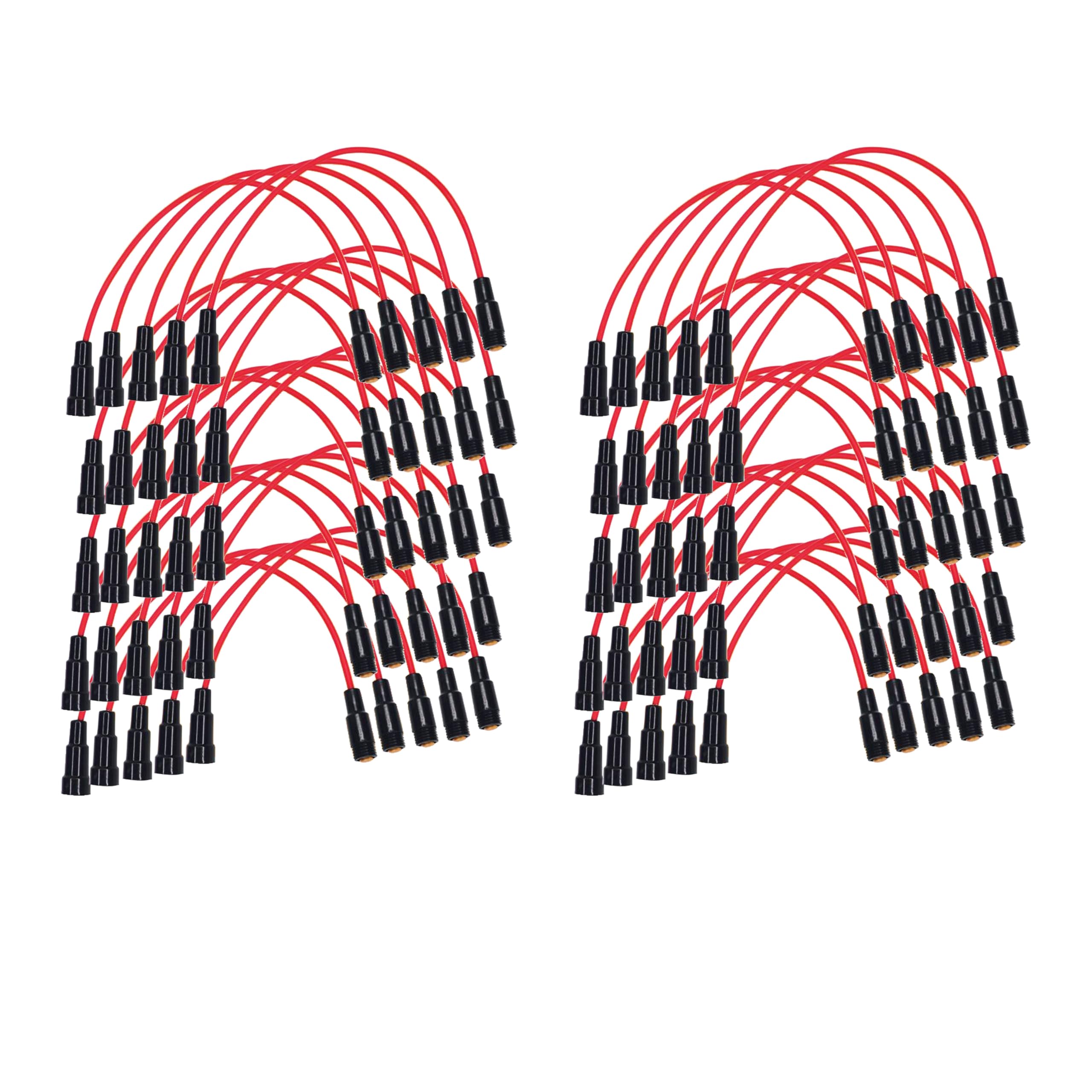 Electronic Spices Fuse Holder Inline Screw Type With 1015 18 Awg Wire Pack of 5pcs