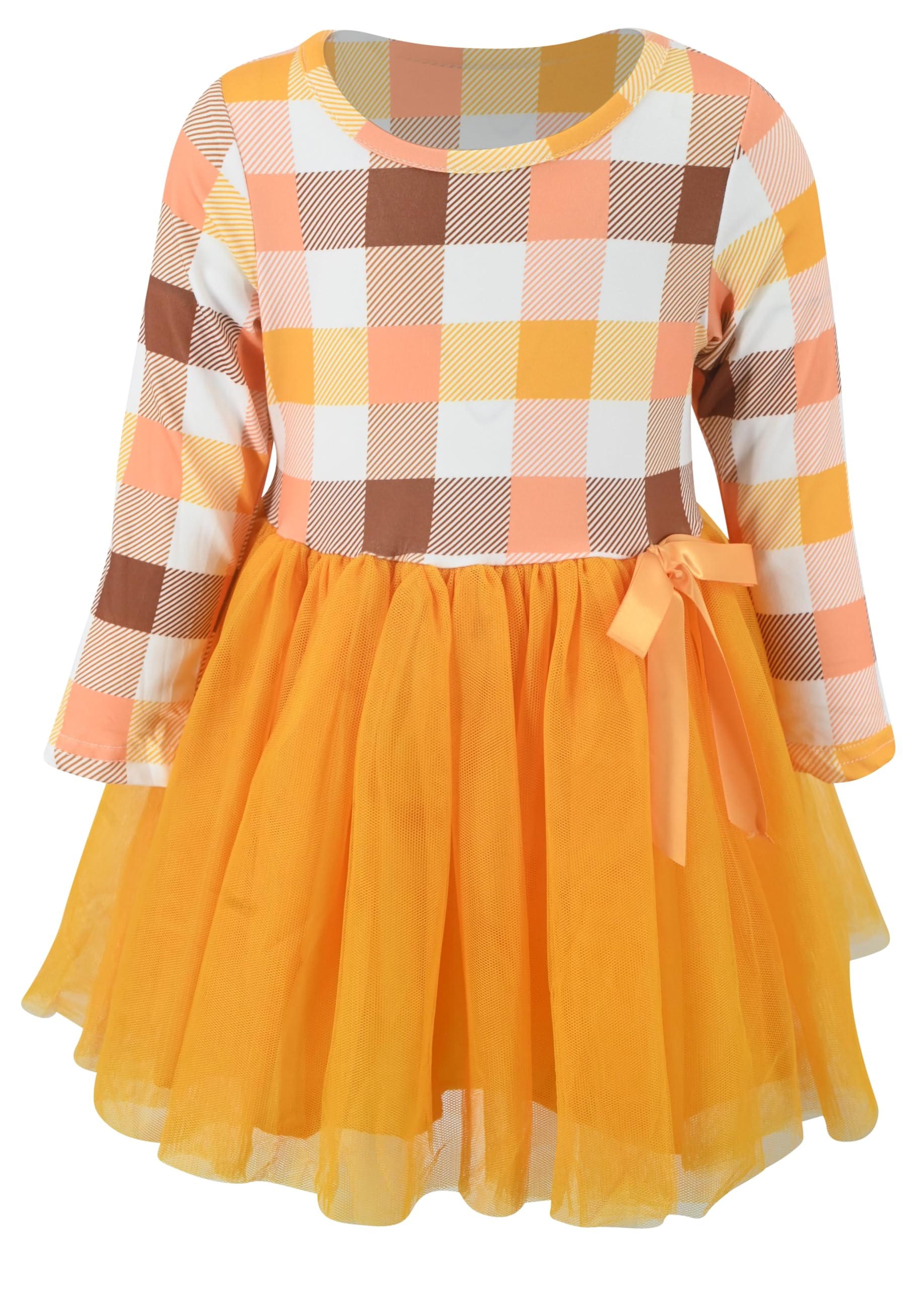 Girls Long Sleeve Tulle Tutu Dresses for Kid and Toddler