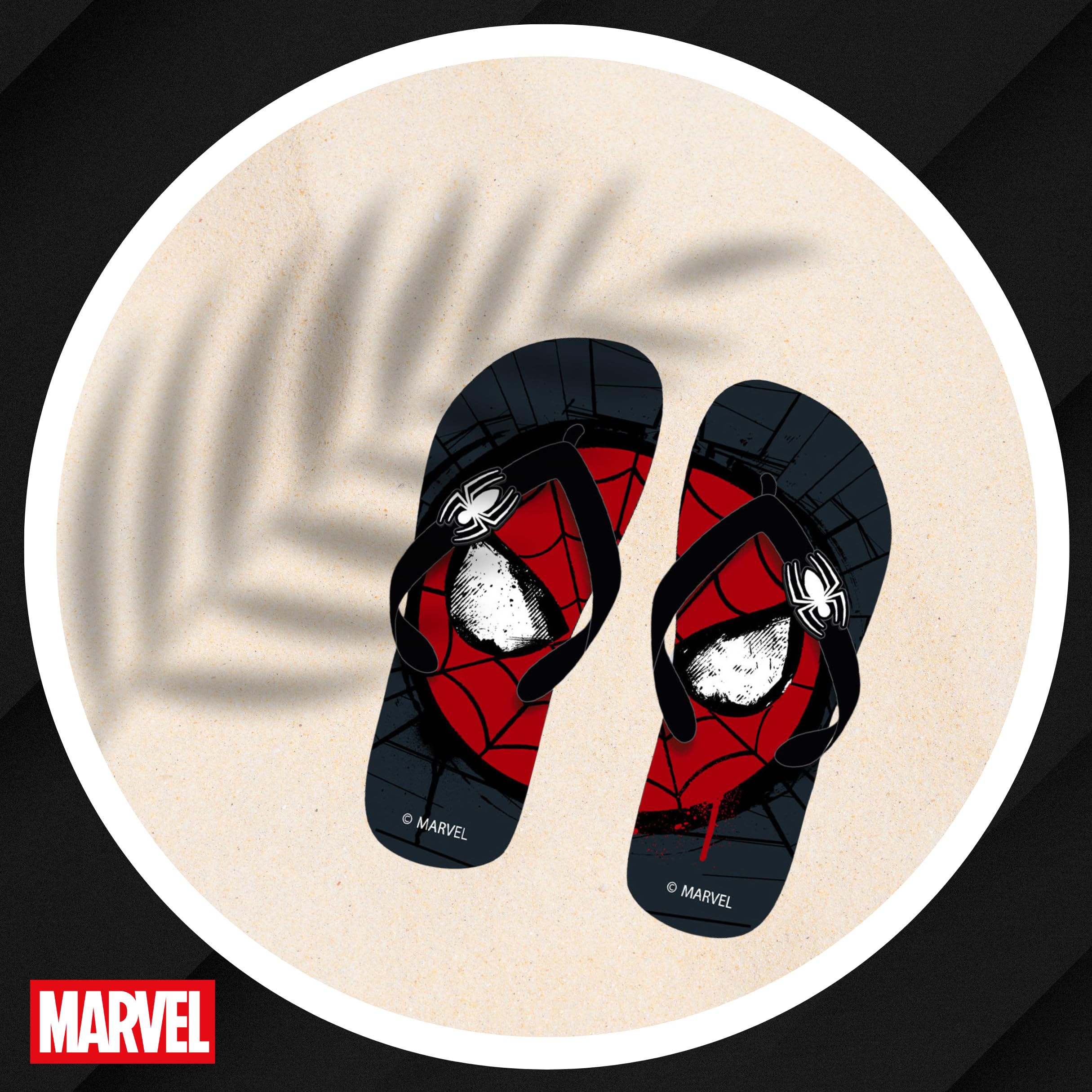 Marvel Spiderman Infradito, Sandali Classici Regalo per Ragazzi, Uomini e Adolescenti, Taglie EU 40 alla 45