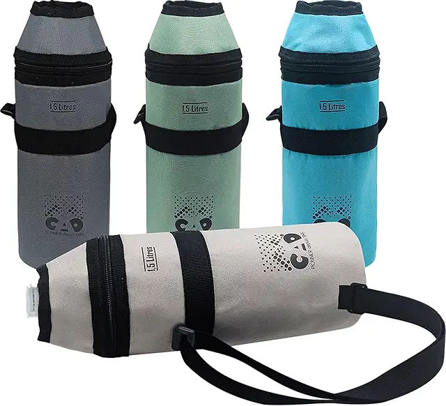 Housse Isotherme en Laine Cao - Camping 969 pour Bouteille 1L/1.5L - Unisexe Adulte