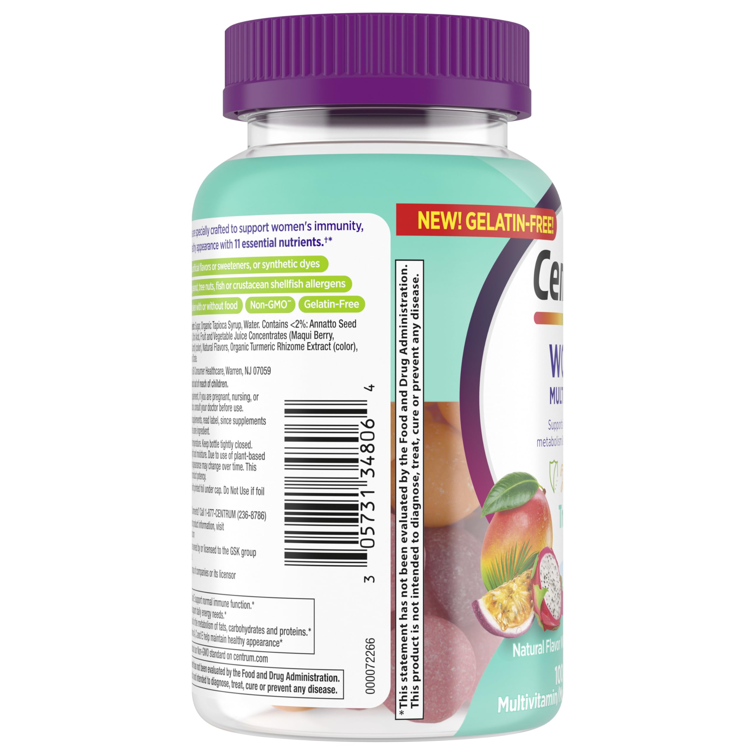Centrum MultiGummies for Women 18 and Over, 100 Count — Amazon image 14