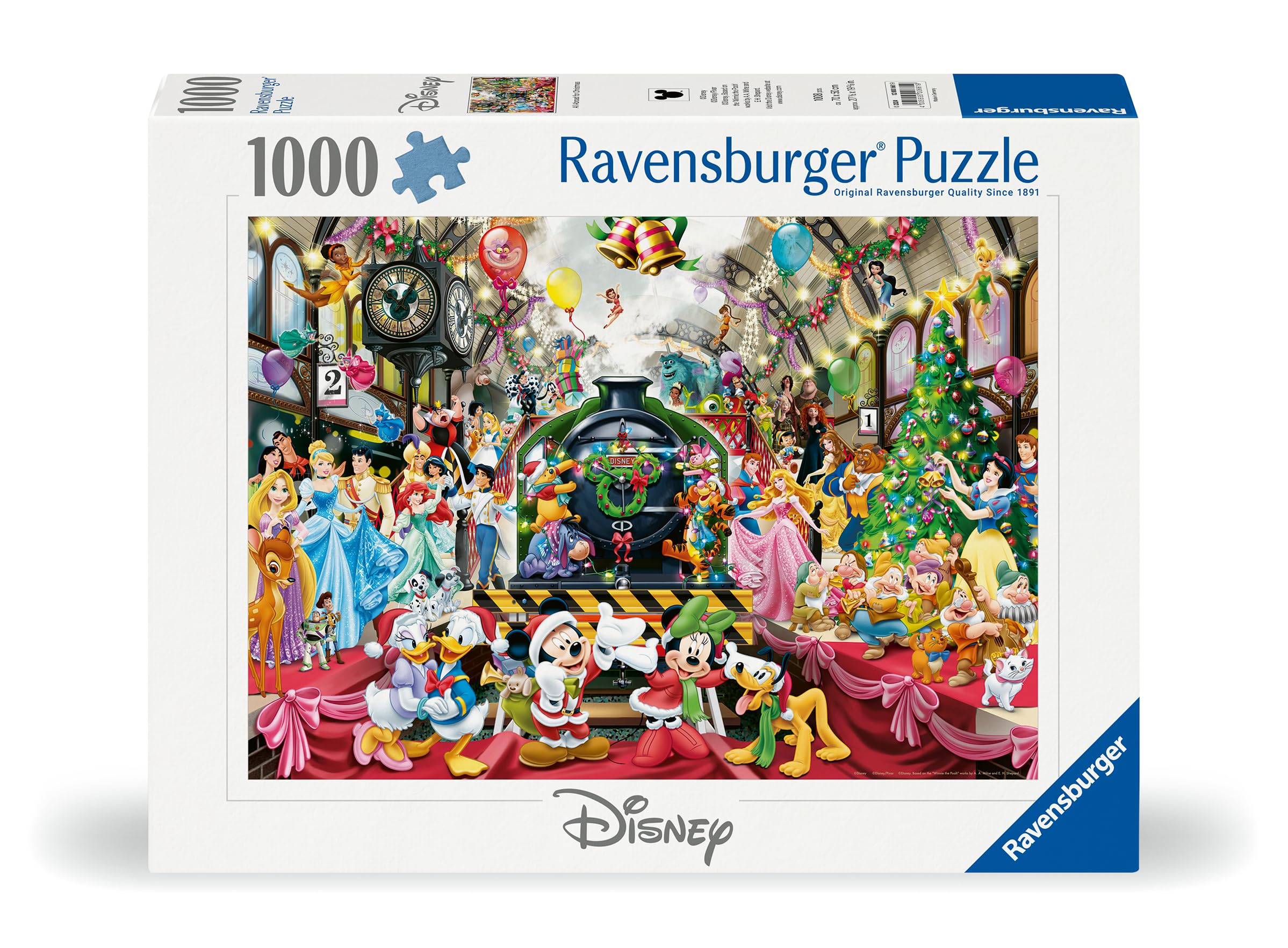 Ravensburger Disney All Aboard for Christmas Jigsaw Puzzles for Adults and Kids Age 12 Years Up - 1000 Pieces - Image 3