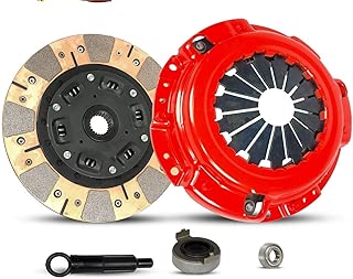 Clutch Kit Dual Facing Stage 2 Works With 1990-2002 Acura Cl Honda Accord 2.2L 2.3L SOHC 4cyl F22; DX, LX, EX, SE F23 4cy F22 - coolthings.us