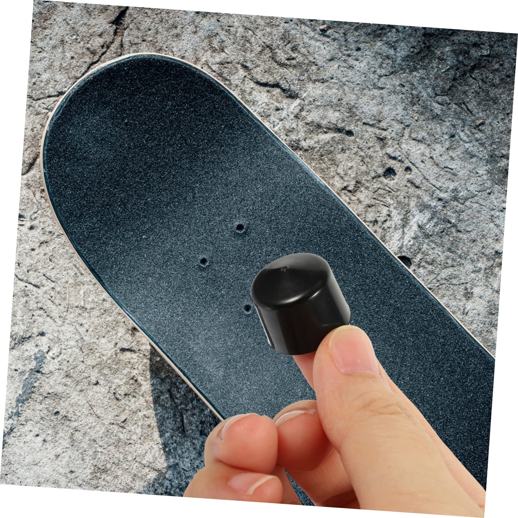 TOYANDONA Repuesto para Camiones de Monopatín Accesorios de Reemplazo de Copas de Pivot para Skateboard Color Negro Compatible Mayoría de Camiones de Skate
