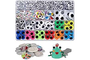 Oodles of Wiggly Googly Eyes for Crafty Creations