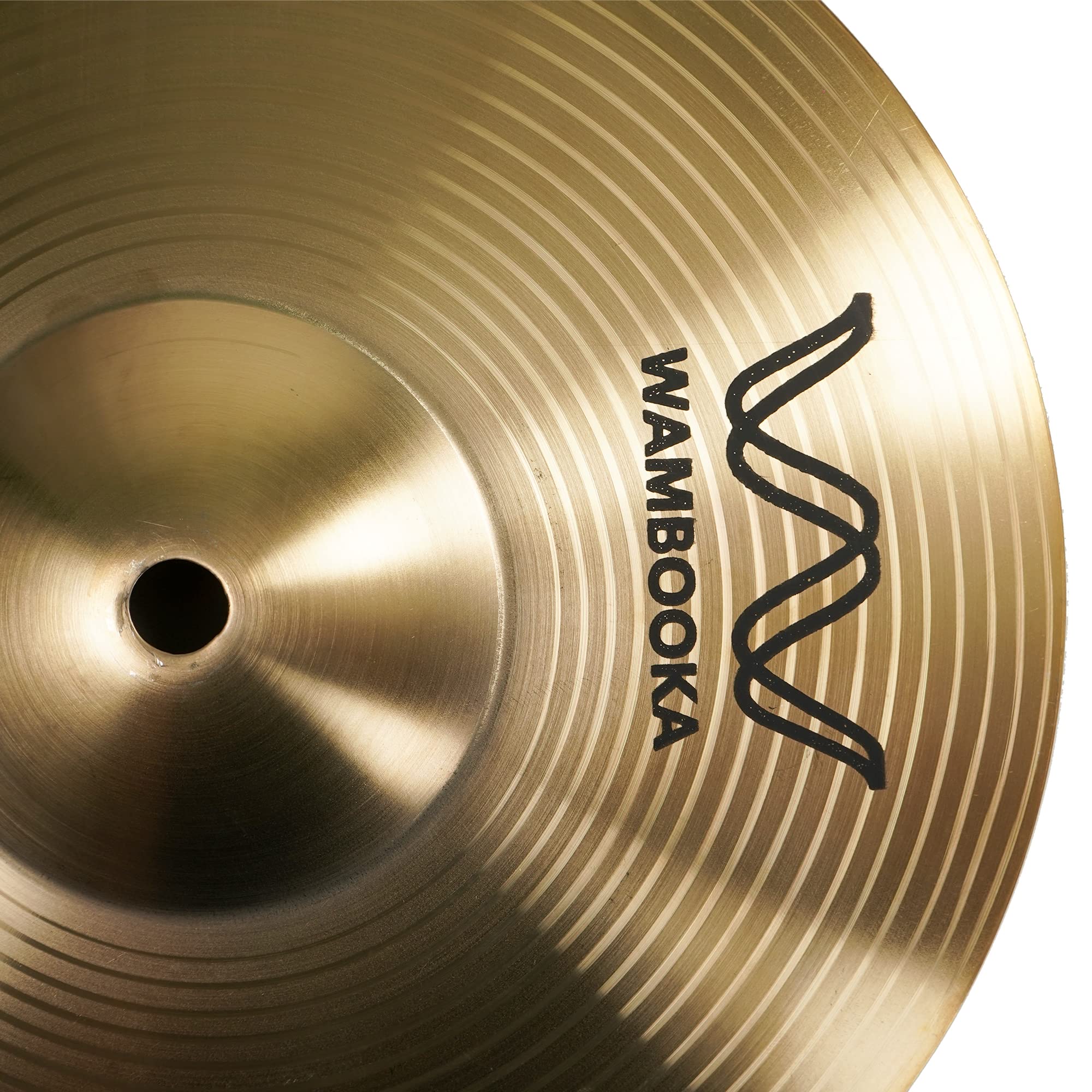 Cymbals HCS Plano Splash 10 pulgadas (25,4 cm) para batería – Acabado tradicional de aleación