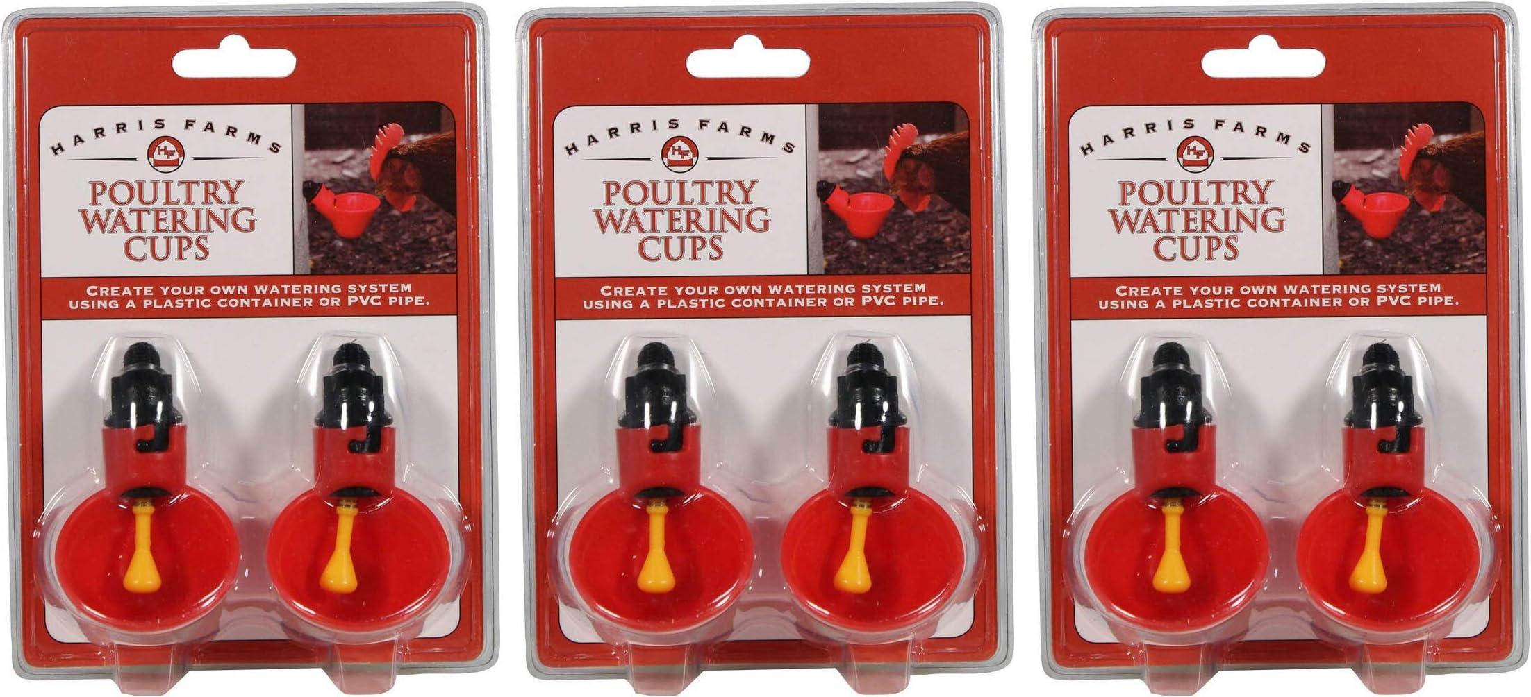 Harris FarmsPoultry Watering Cups (3)