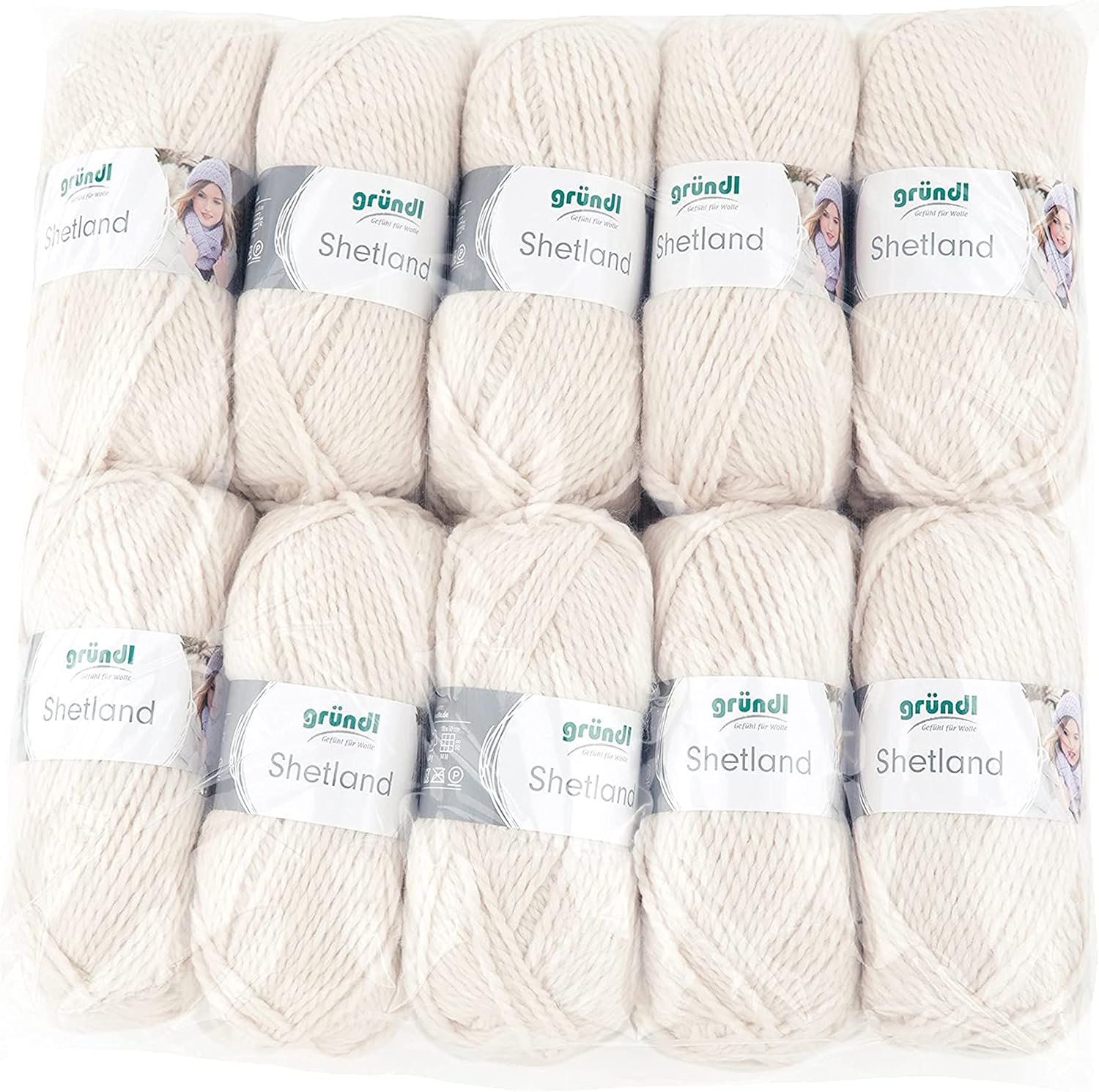 Gründl Laine Lisa Premium Color - Fil à Tricoter Avec Dégradé De