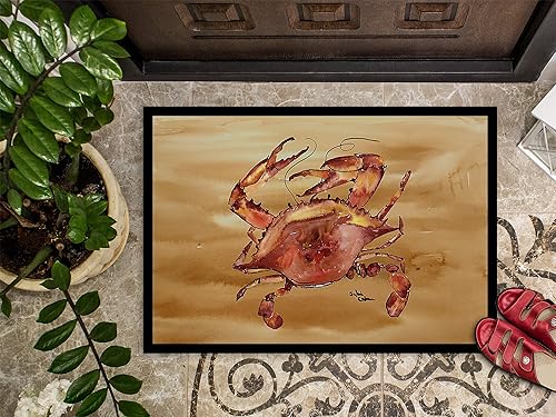 Miniatura 3 de Caroline's Treasures 8154MAT - Tapete de playa para interiores o exteriores, 18 x 27 pulgadas, 27 pulgadas de largo x 18 pulgadas de ancho,