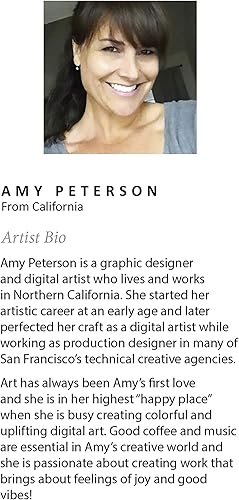 Miniatura 8 de Kate and Laurel Sylvie - Lienzo enmarcado para pared, diseño de conejo, conejo, hembra y conejo, arte de pared por Amy Peterson, 18 x 24 pulgadas,