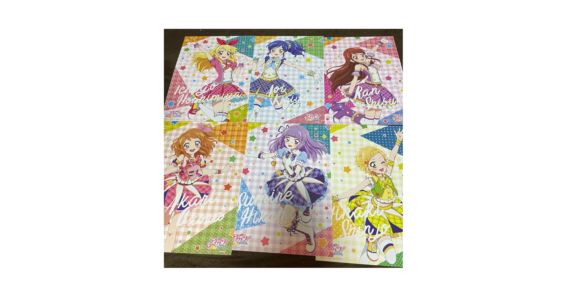 アイカツ A4イラストシート 12枚セット アイカツ A4イラストシート 12枚セット