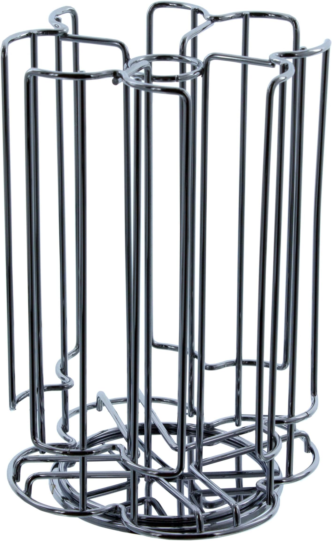Genuine Bosch Tassimo 52 T Disc Capsule Holder - Chrome Refil Tower (Non Slip, 360º Base)
