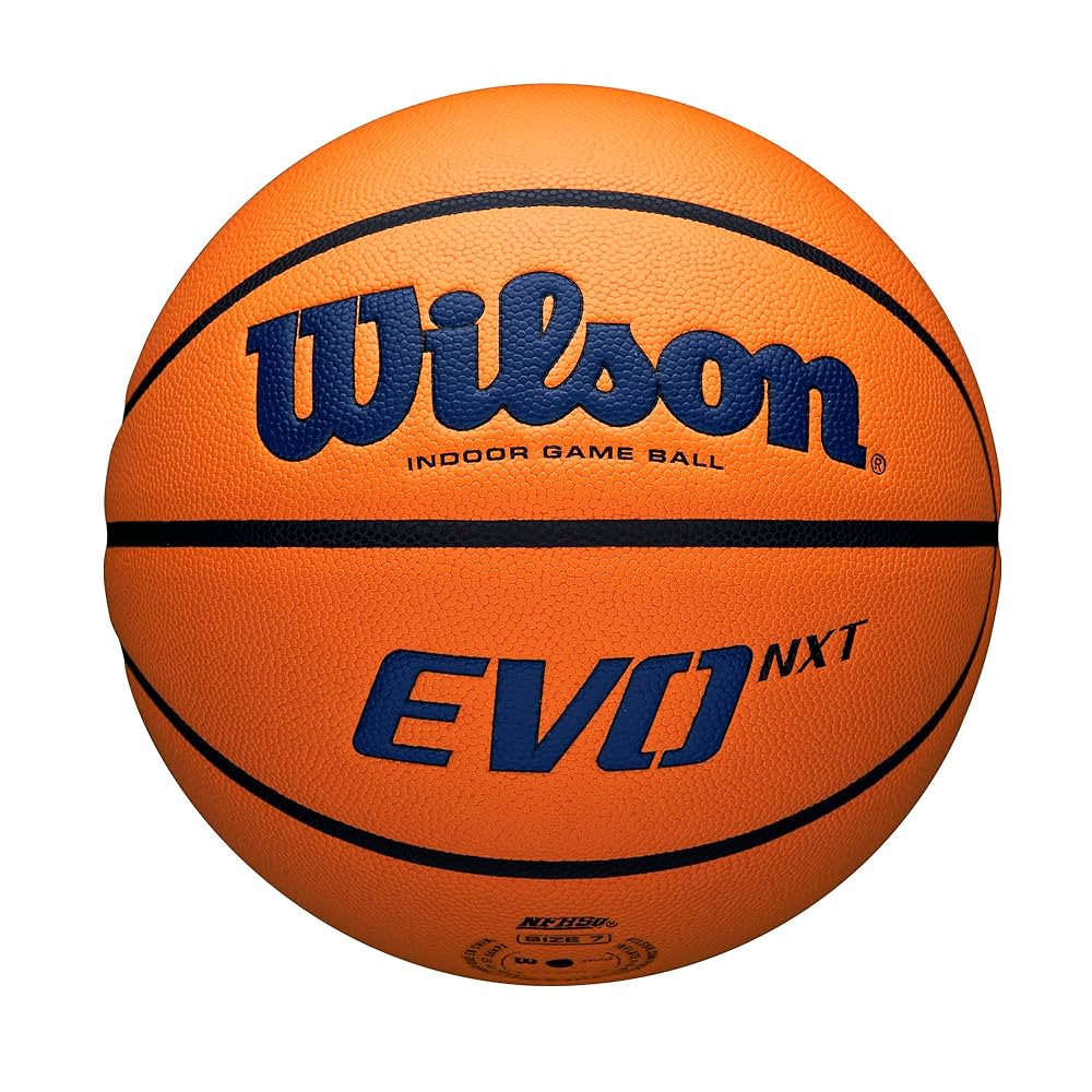 wilson evolution バスケットボール7号 NCAA EVO NXT ゲームボール 6号/7号 人工皮革 by Wilson Japan