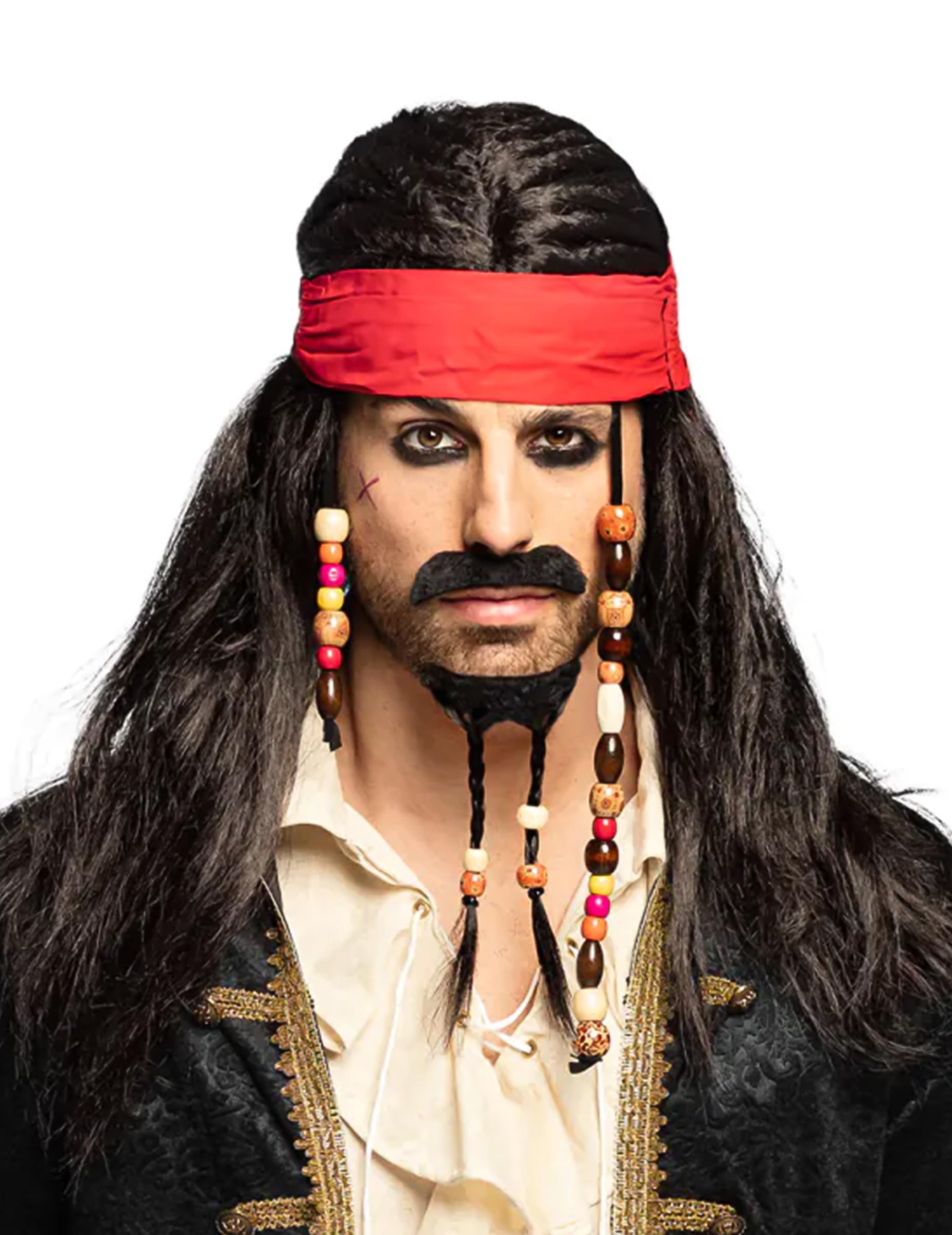 ジャックスパロウ ウィッグ ヴィンテージ パーツ 装飾 ジャックスパロウ ウィッグ ヴィンテージ パーツ 装飾 ジャック