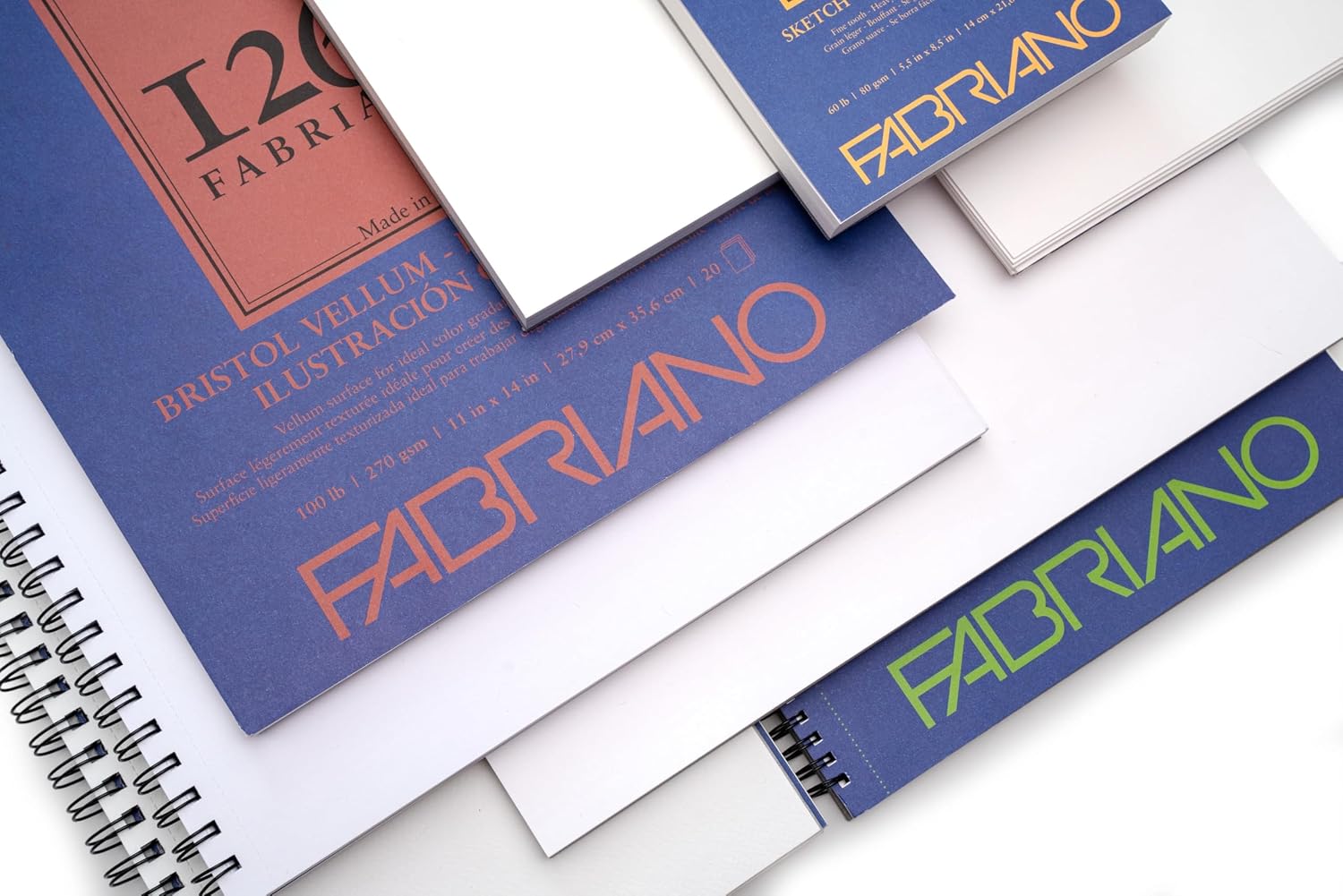 Fabriano 1264 Sketch Pad, 9 x 12, Light Cream