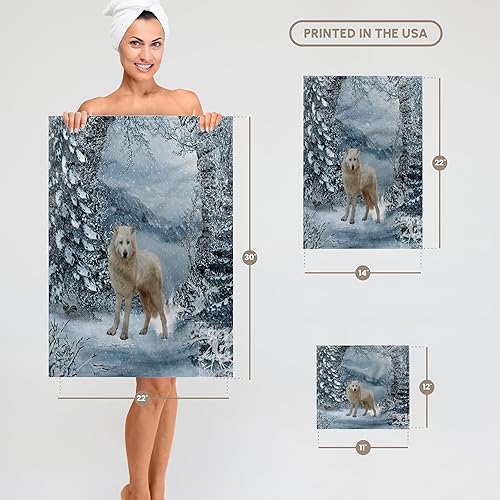 Miniatura 10 de 3dRose Toalla, Fresco Divertido Lindo Unicornio Blanco Bowling Dibujos