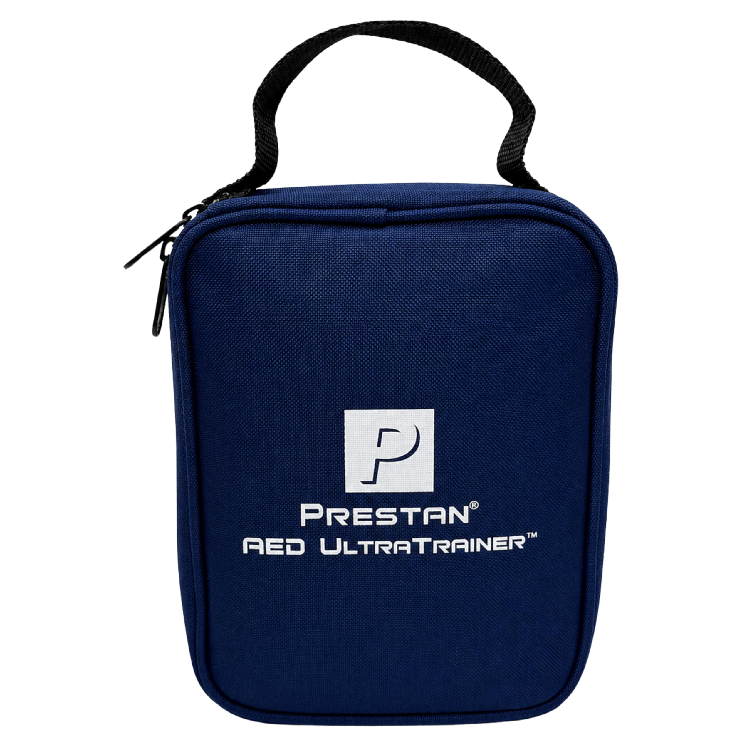 PRESTAN AED UltraTrainer unidad individual | Bilingüe inglés/español | Sistema de detección de parches | Entrenamiento para adultos y niños | Relación conmutable 15:2 y 30:2 | 5 escenarios
